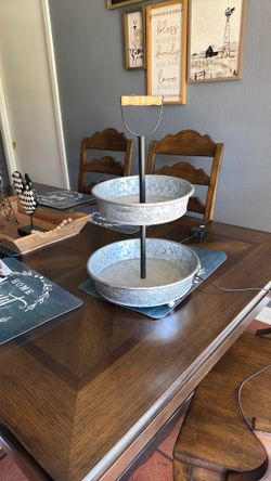 Two Tier Table Top Shelf