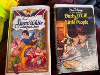 VHS classic walt Disney videos