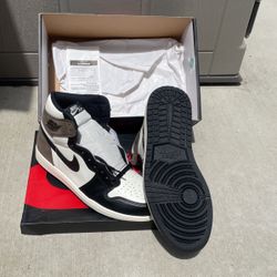 Jordan Mocha 1s Size 10