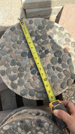 Pavers con piedra