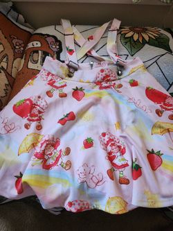 Hot Topic Strawberry Shortcake Skirt
