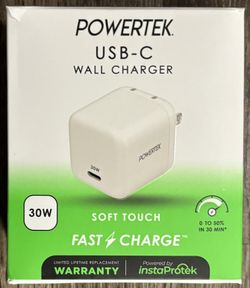 Powertek USB-C Wall Charger
