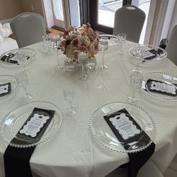 Cake Stand, Backdrop , Centerpieces  
