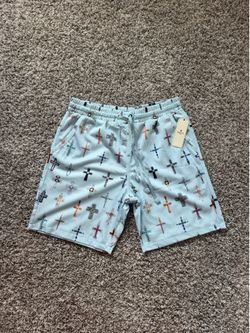 Saints StudioCross Print Mesh Shorts