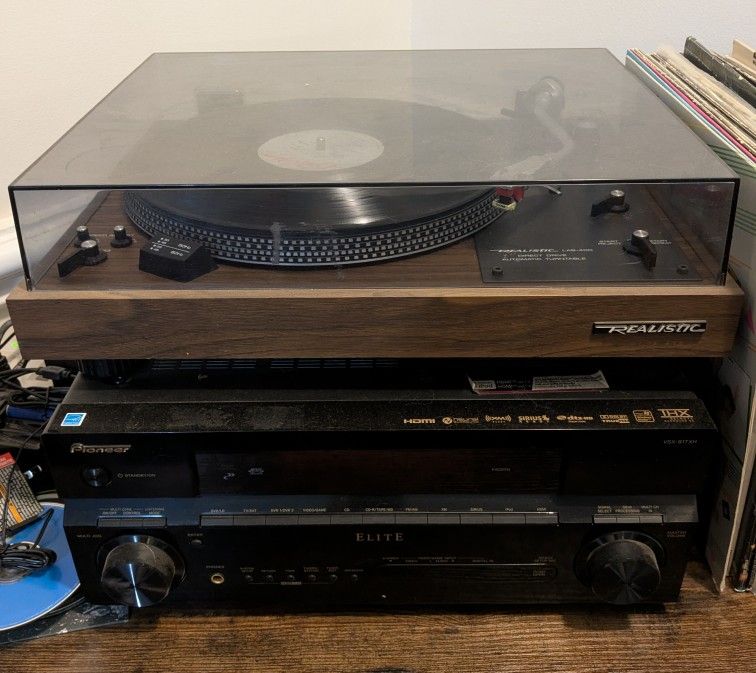 Pioneer A/V Receiver With Turntable