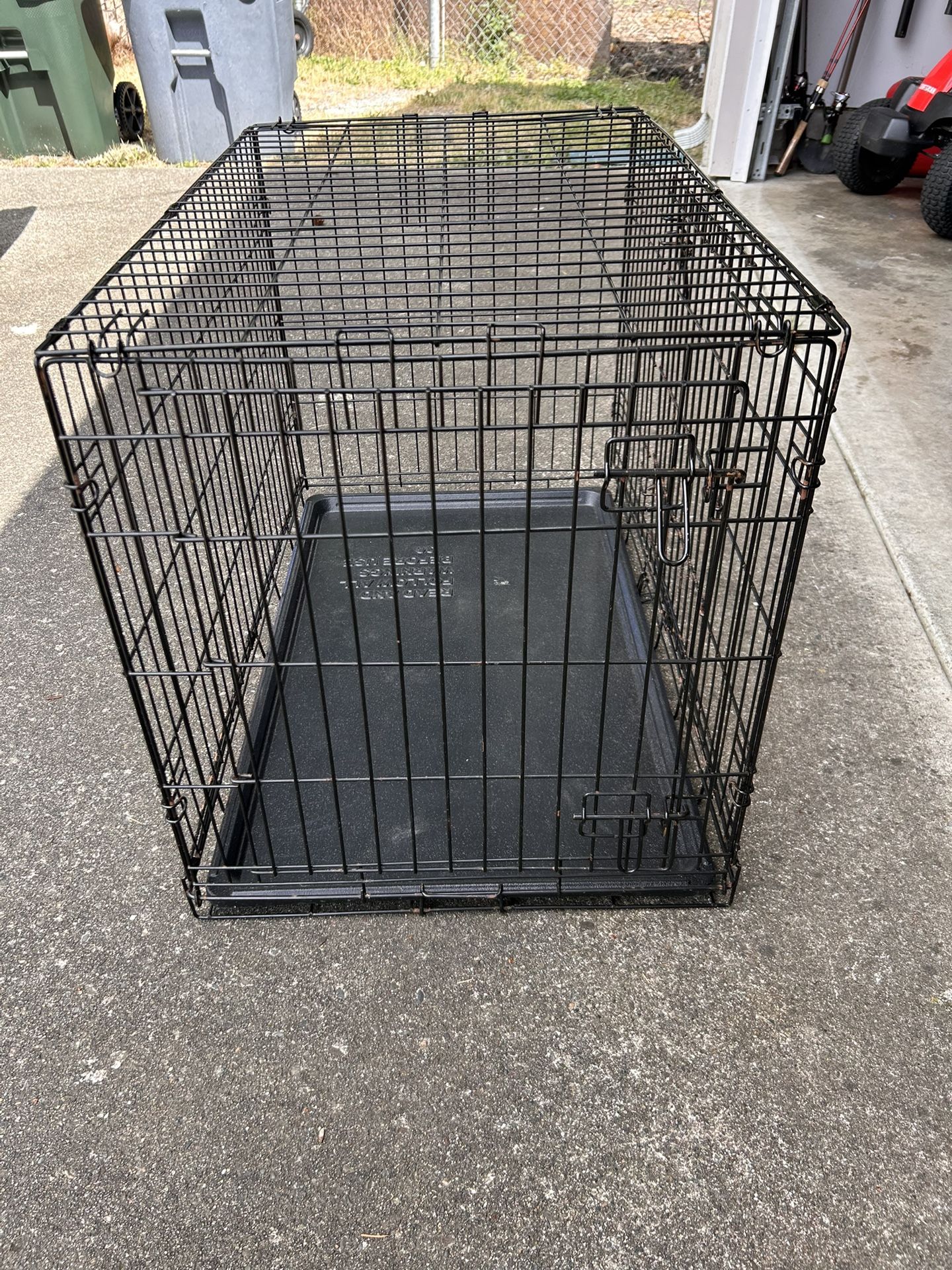Large Dog Folding Wire Crate