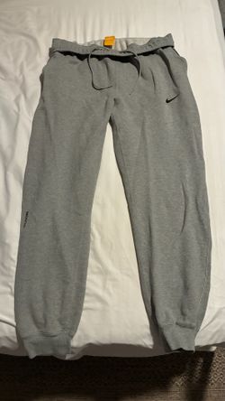 Nike Grey Sweatpants Zipper Pockets