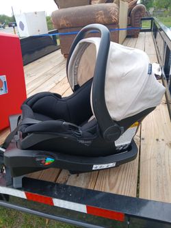 Infant Carseat, Used Once , Baby & Toddler clothes 3-6 mos up to size 4 & More Baby items