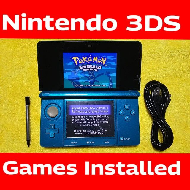 Nintendo 3DS With Many Games Installed 