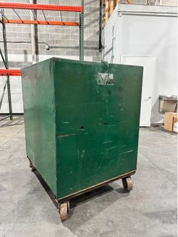 Huge Rolling Steel Storage Box