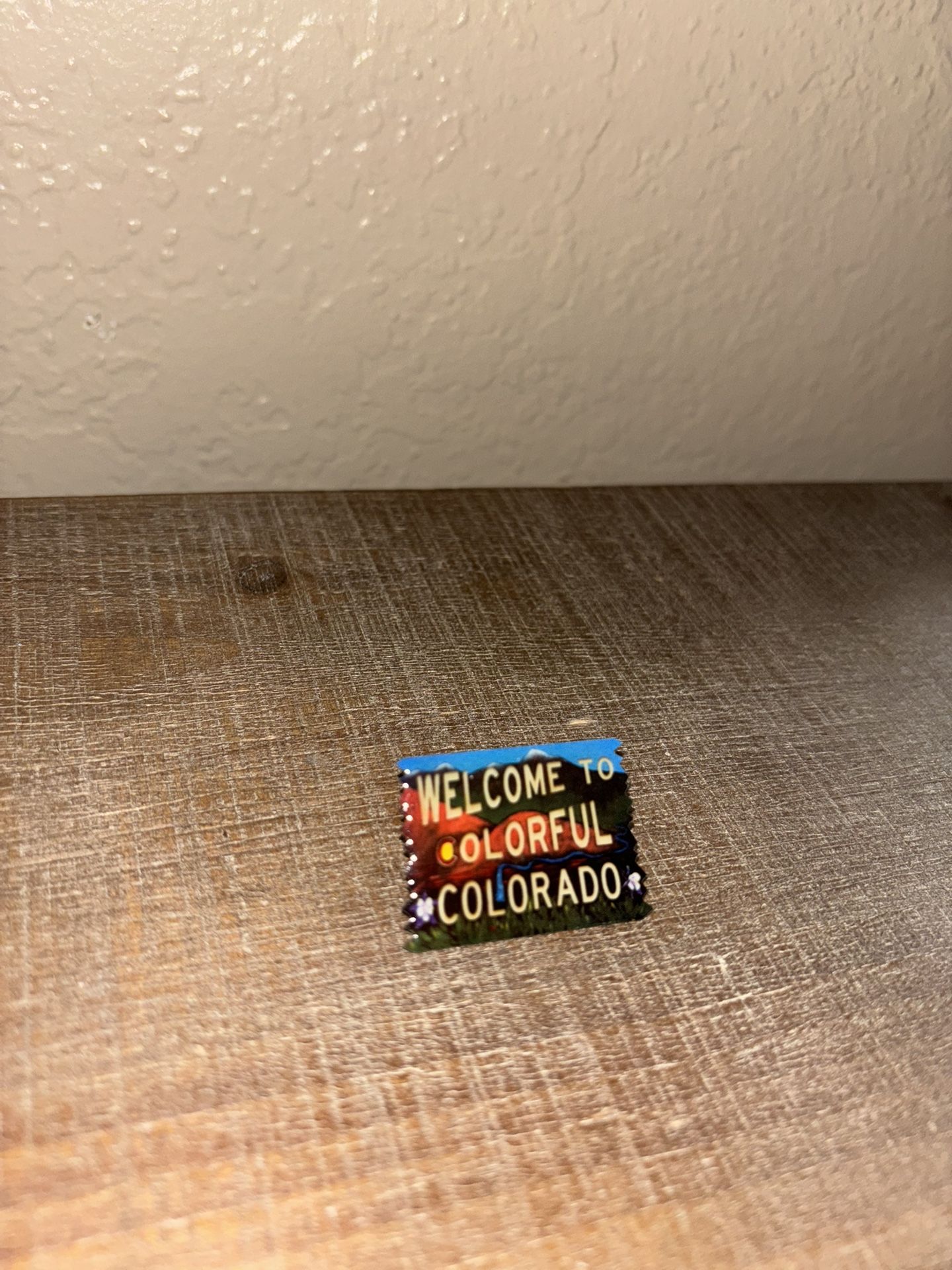 Welcome To Colorful Colorado Pin