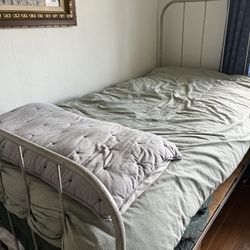 Vintage Iron Twin Bed Frame