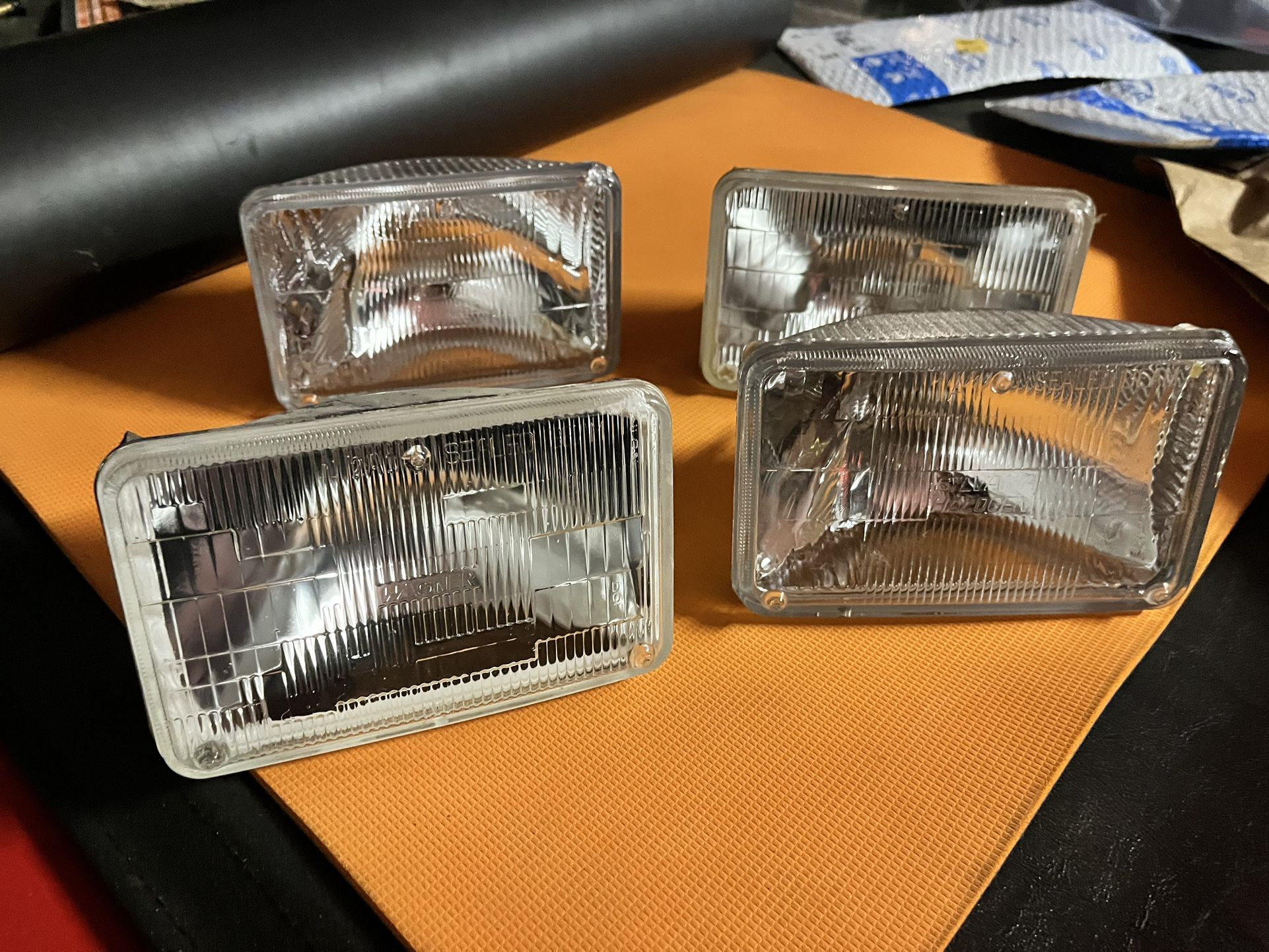 K5 K10 Chevy Pickup Squarbpdy Glass Headlights