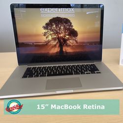 15” MacBook Pro Retina 
