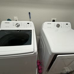 Samsung washer and dryer set