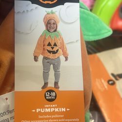 Baby Pumpkin Costume 