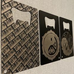 Custom Card Bottle Openers