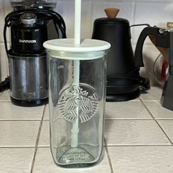 Starbucks Recycled Glass Cup