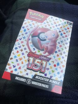151 Booster Bundle And Paldean Fates Booster Bundle 