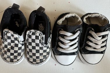 Baby Shoes Size 3. Converse And Vans