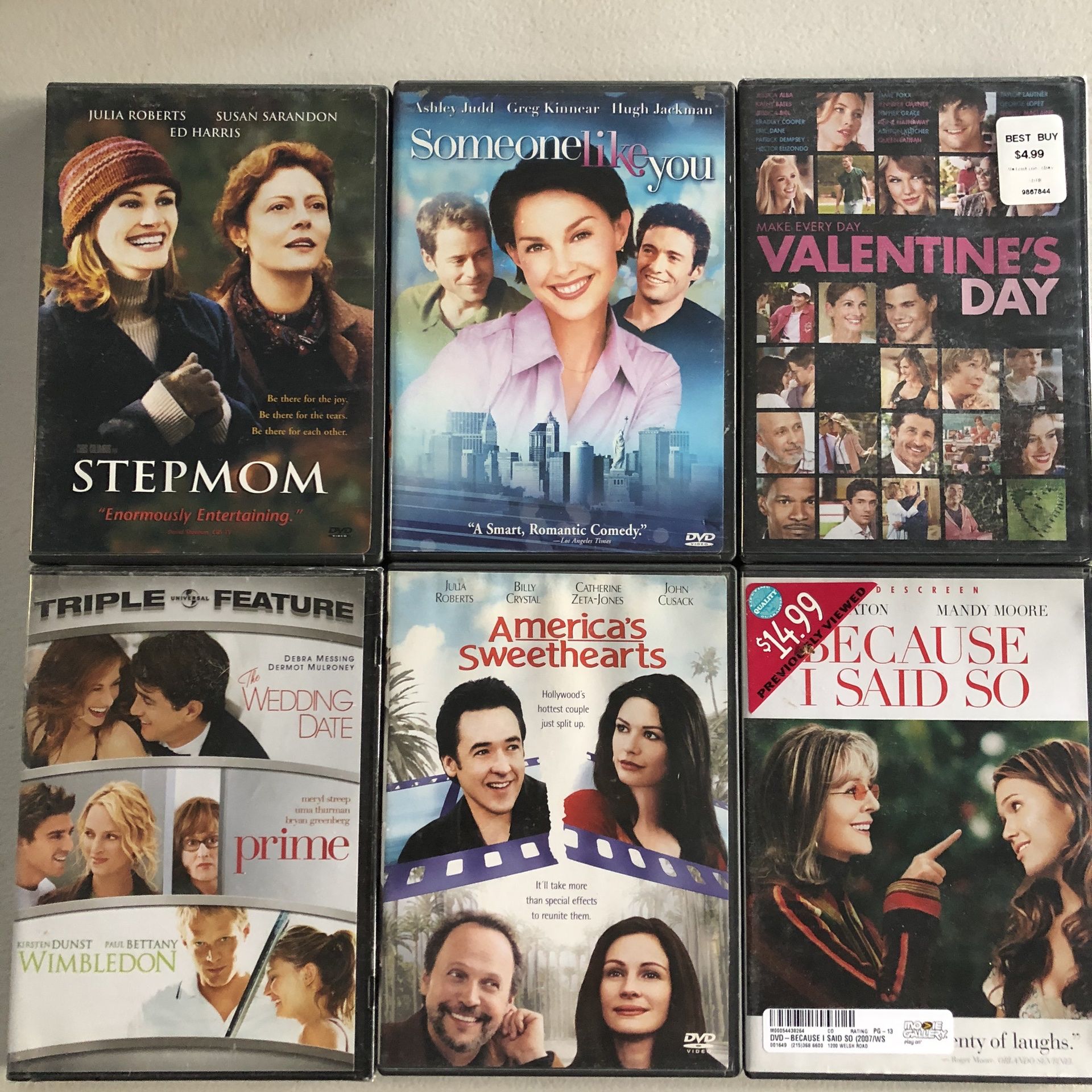 Set Of 6 DVDs