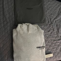 Fear of God Essentials Hoodie 'Light Oatmeal'