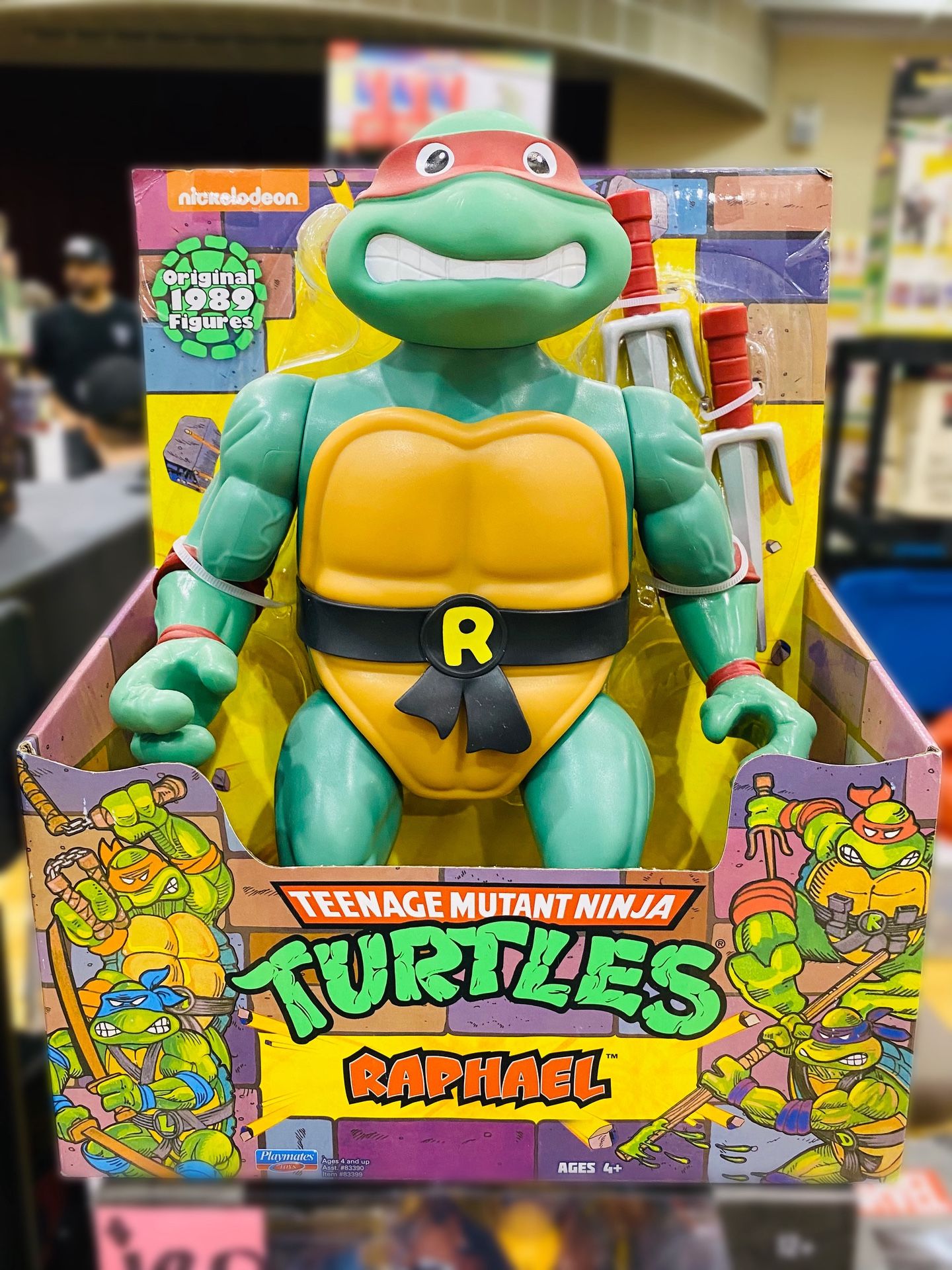 Playmates Toys Teenage Mutant Ninja Turtles Raphael 12