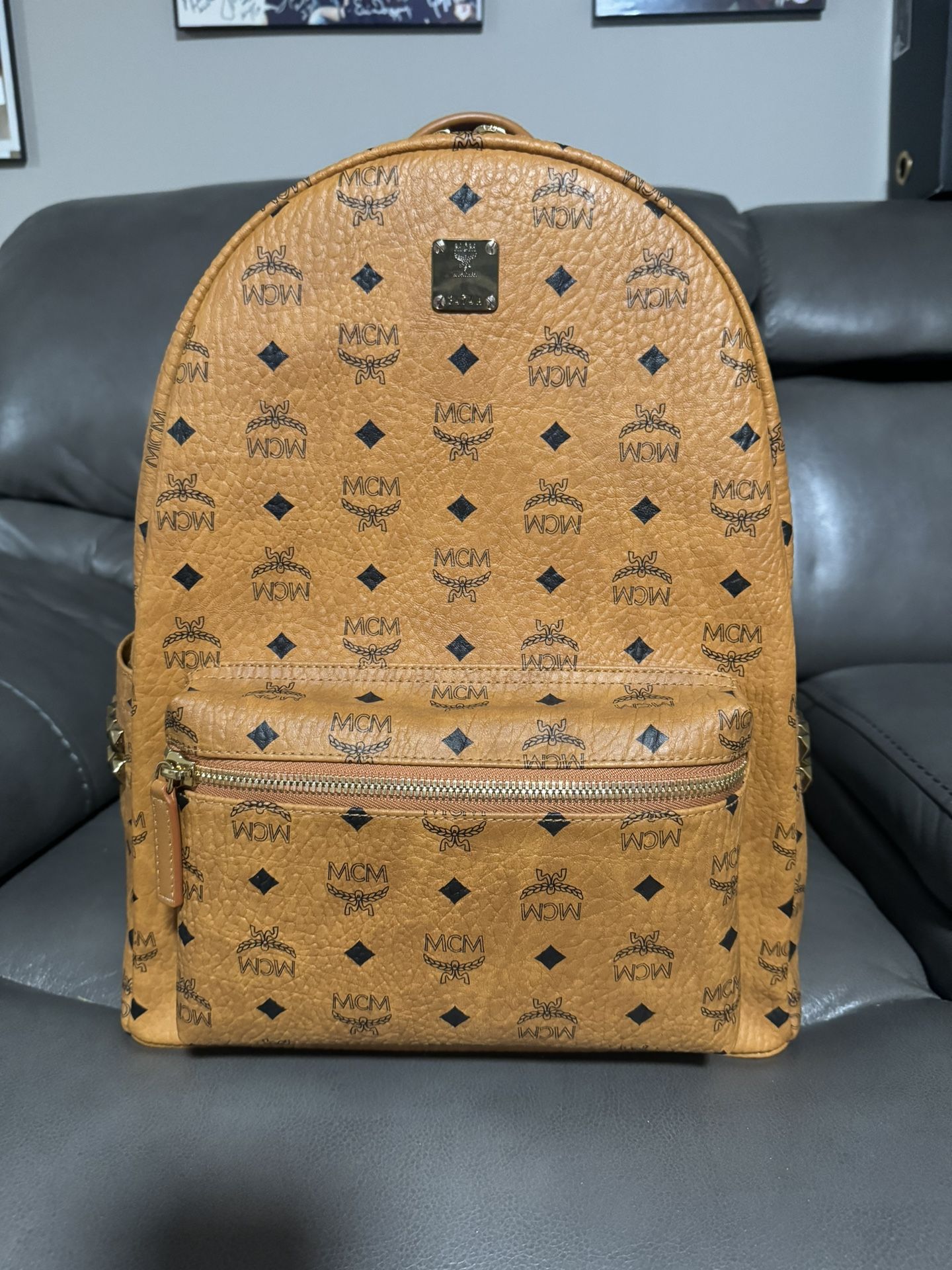 Aunthentic MCM Backpack