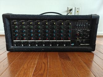 Vintage KMD 8-channel PA Mixer | 300 Watts KMD PBM8-300A