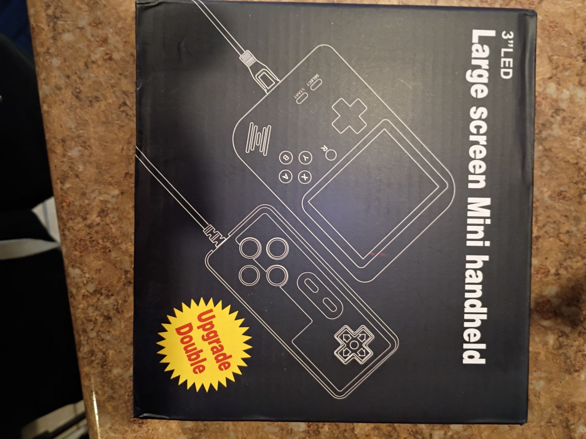 Mini handheld retro game system