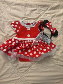 Disney Baby Minnie Mouse Costume Dress with Headband