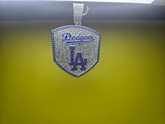 💥⚾️LA Dodgers Silver Bling Medallion⚾️💥