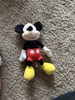 Mickey Mouse talking plushie