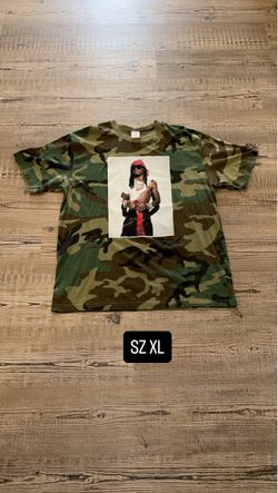 Playboi Carti Supreme Camo Graphic T-Shirt Size XL