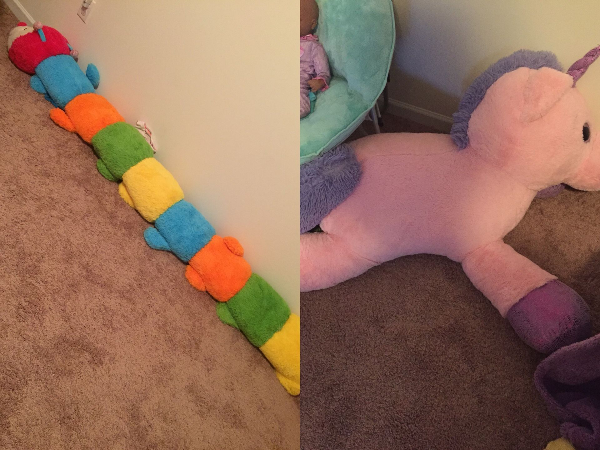 Giant stuffed animals
