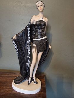 1920's Flapper Figurines