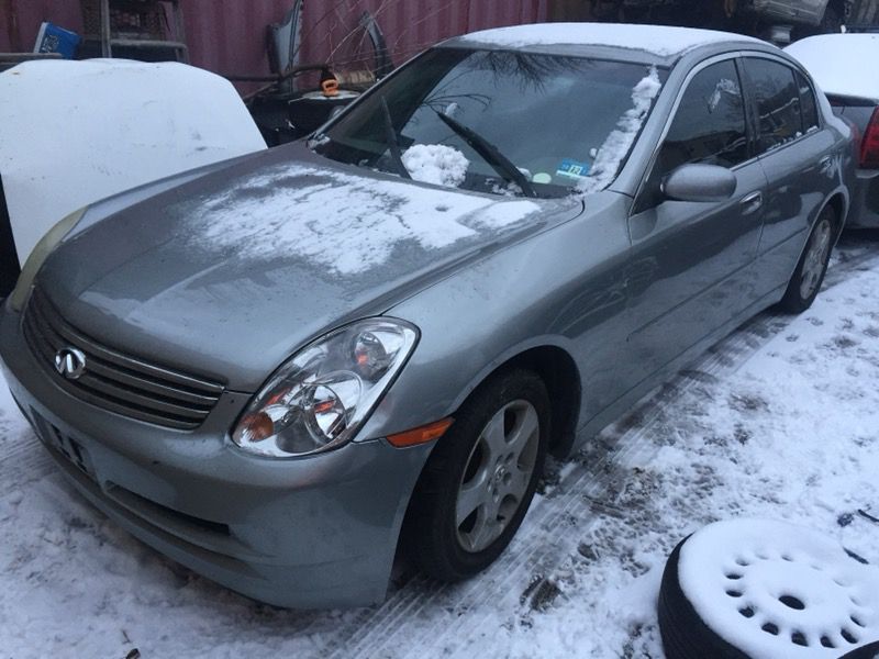 2003 Infiniti g35 for parts only