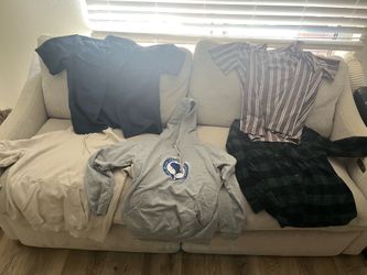 Jackets, hoodies, and shirts- Size Medium in Men’s