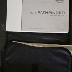 2016 Nissan Pathfinder Owner's Manual 