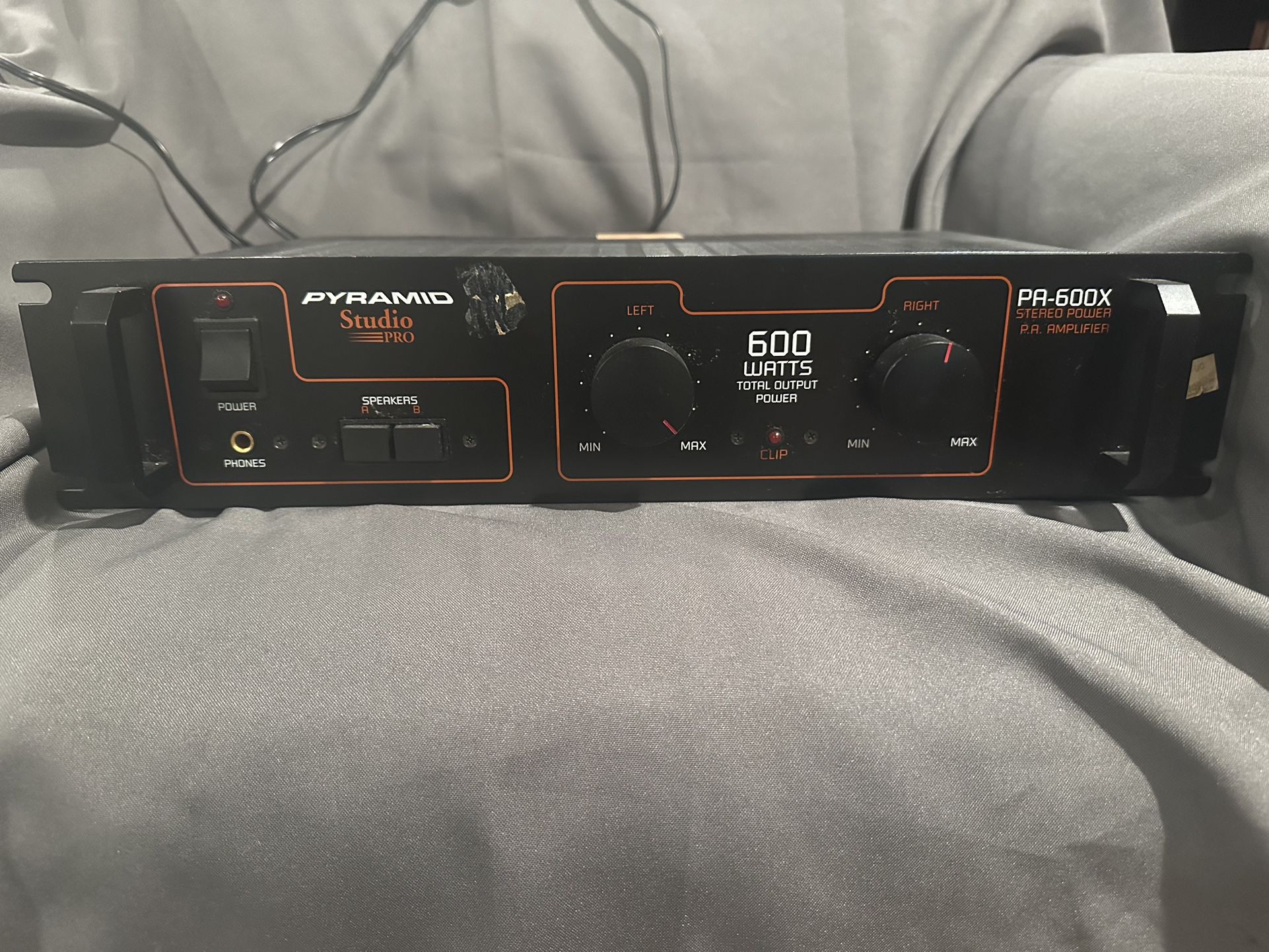 Pyramid PA-600x Amplifier
