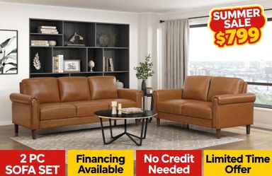 2 PC SOFA AND LOVESEAT