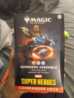 Marvel Commander pack (magic the gargering