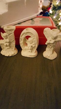 Holiday decor/taper candle holder