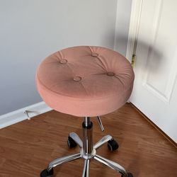 pink vanity chair