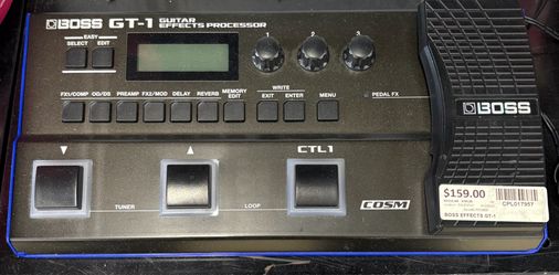 Boss GT-1 Guitar Effects Processor Pedal