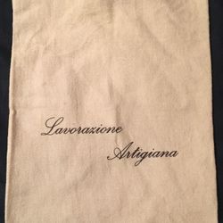 Lavorazione Artigiana Authentic Small Drawstring Dust Bag Size 9