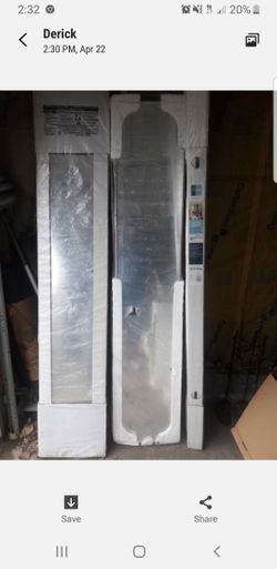 30 in mirror Bi folding doors