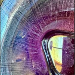 Beautiful hand blown glass made in Italy!