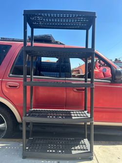 Plastic Storage Rack