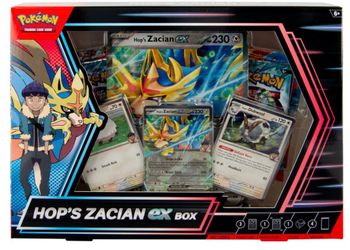 HOPS ZACIAN EX BOX POKEMON TRADING CARDS